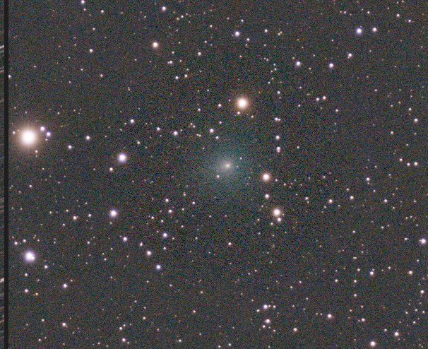 Combined image: comet and stars both sharp