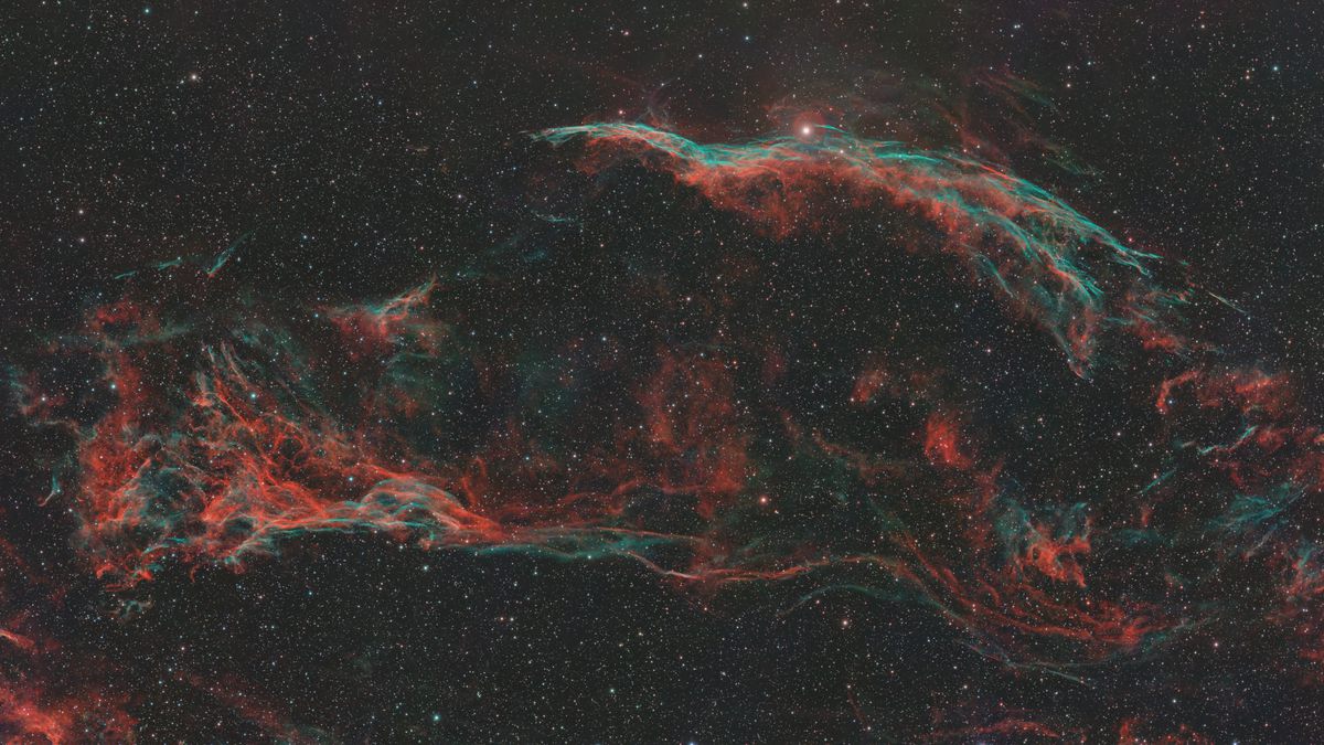 NGC 6960, the Veil Nebula
